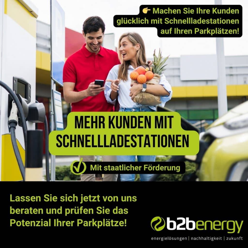 Schnellladestationen als Standortfaktor