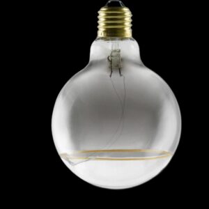LED Globe 95 smokey bottom