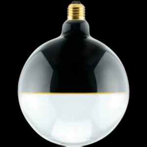 LED Globe 145 2tones schwarz - klar