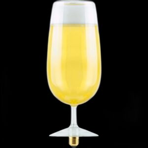 LED Beer Schaum gelb klar