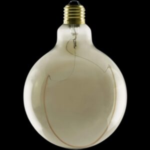 LED Globe 125 Crescent top smokey