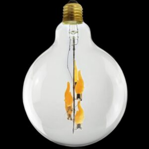 LED Globe 125 big down klar