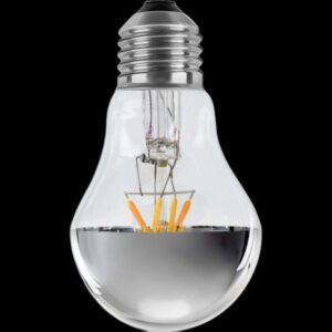 LED Glühlampe 24V Ambient Spiegelkopf Silber