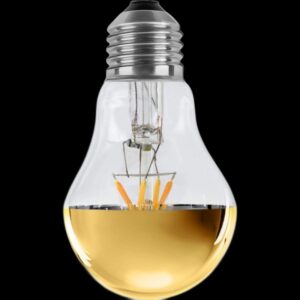 LED Glühlampe 24V Ambient Spiegelkopf Gold