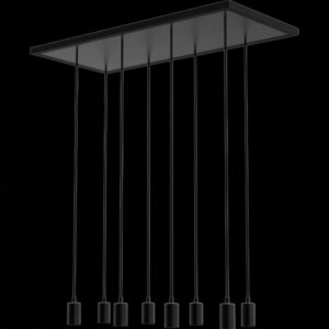 Pendelleuchte MADOX 8X Wave für 8 Lampen