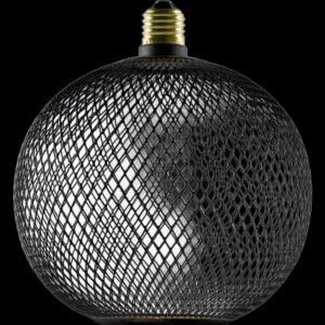 LED Cage Globe 180 - schwarz