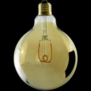 LED Soft Globe 125 gold