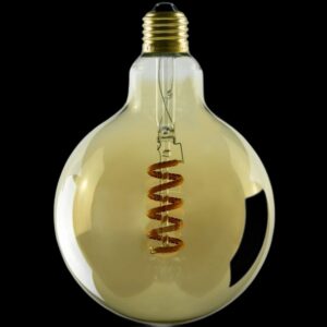 LED Soft Globe 125 gold