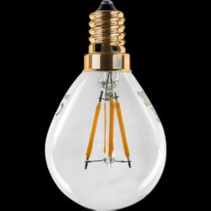 LED Tropfenlampe 24V klar