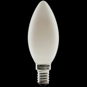 LED Kerze Ambient opal-matt