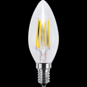 LED Kerze klar