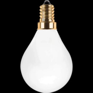 LED Tropfenlampe 24V opal