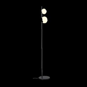 SUN FL, G9, Stehleuchte, rund, 1 x max. 5 W, IP20, schwarz