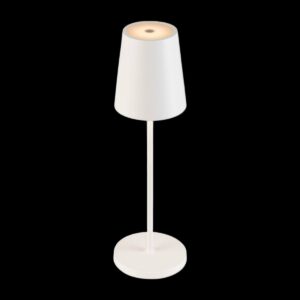 VINOLINA TWO, Tischleuchte, Akku, IP65, 2200/2700/3000 K, TOUCH, weiß