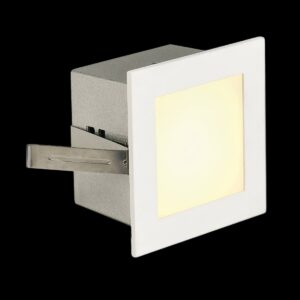 FRAME BASIC, Einbauleuchte, LED, 3000 K, eckig, weiß matt, inkl. Blattfedern