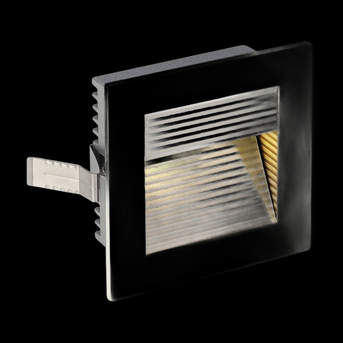FRAME CURVE, Einbauleuchte, LED, 3000 K, eckig, weiß matt, inkl. Blattfedern