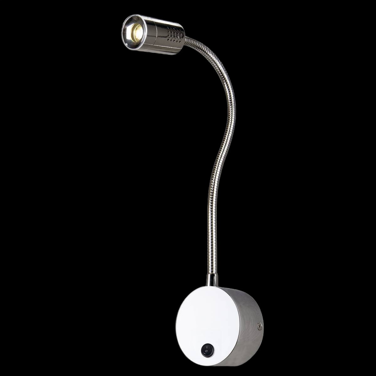 DIO FLEX PLATE, Wandleuchte, Power LED 1 W, 3000 K, chrom, – Bild 2