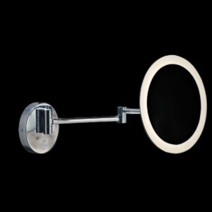 MAGANDA, Indoor LED Wandaufbauleuchte chrom CCT switch 2700/3000/4000 K