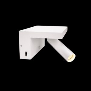 KARPO, LED Indoor Wandaufbauleuchte, weiß, 3000 K