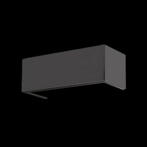 CHROMBO, Wandaufbauleuchte, quadratisch, 3000 K, 8 W, PHASE, 120°, schwarz