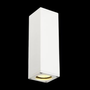 THEO UP/DOWN, QPAR51, Wandleuchte, weiss, max. 2x50 W