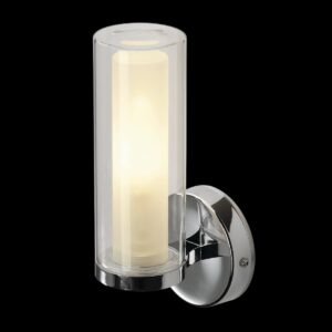 WL 106, chrom, doppelt Glas, 1xE14