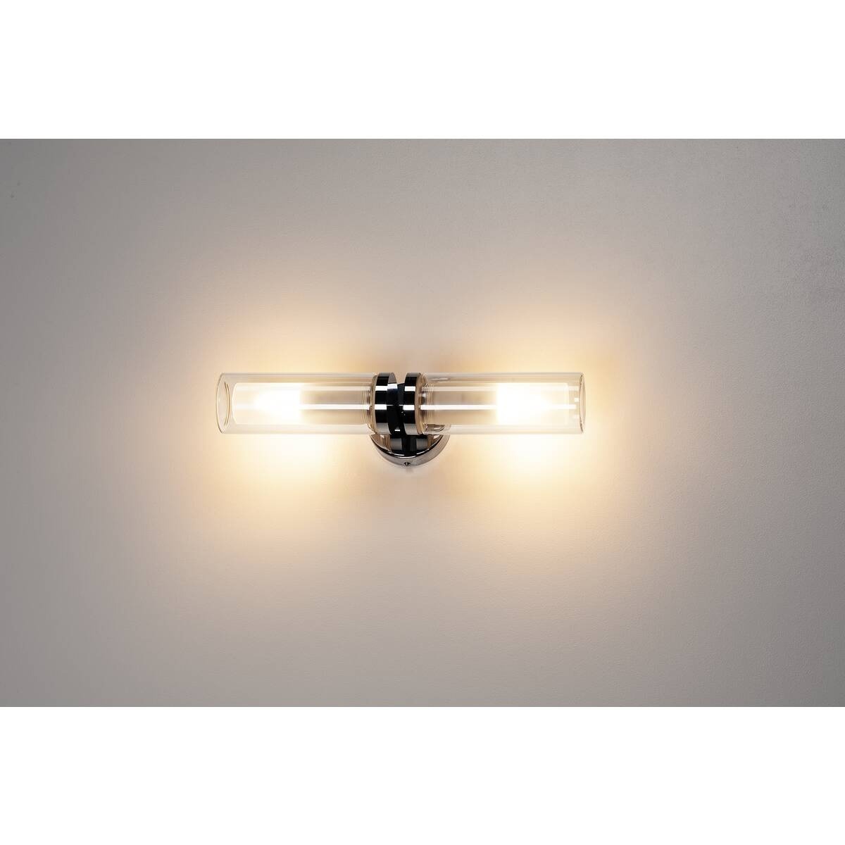 WL 106, doppel Glas, chrom 2xE14 – Bild 5