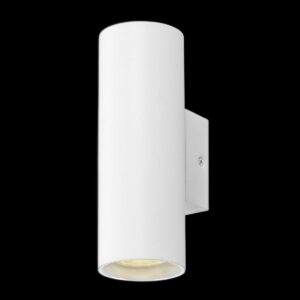 ASTO TUBE, Wandaufbauleuchte, zylindrisch, max. 2x10 W, weiß