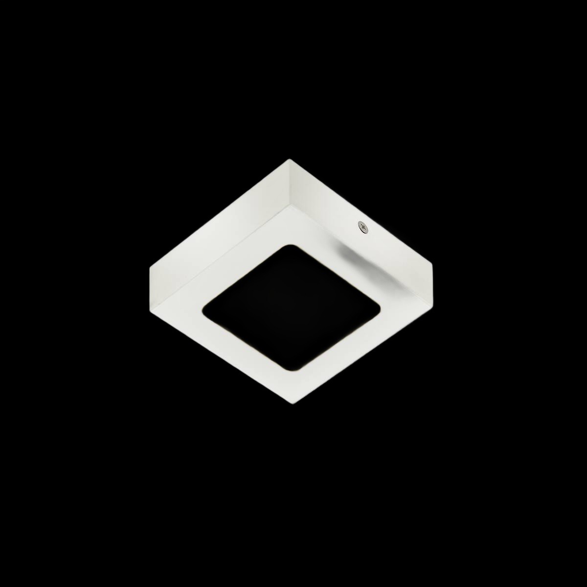 SENSER 12, Indoor LED Deckenaufbauleuchte eckig weiß 3000 K