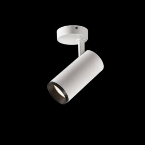 NUMINOS® M CL, PHASE, Deckenaufbauleuchte, 4000 K, 14 Watt, Phasenabschnitt, 60°, matt weiß / matt schwarz