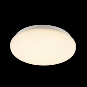 SIMA, Indoor LED Wand- und Deckenaufbauleuchte weiß 3000 K rund dimmbar
