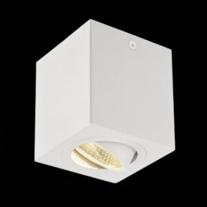 TRILEDO, Deckenleuchte, LED, 3000 K, eckig, weiß, 38°, 8,2 W, inkl. Treiber