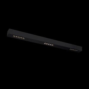 Q-LINE®, LED Indoor Deckenaufbauleuchte, 1 m, BAP, schwarz, 4000 K