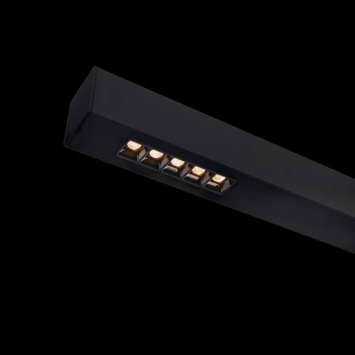 Q-LINE®, LED Indoor Deckenaufbauleuchte, 2 m, BAP, schwarz, 3000 K – Bild 2