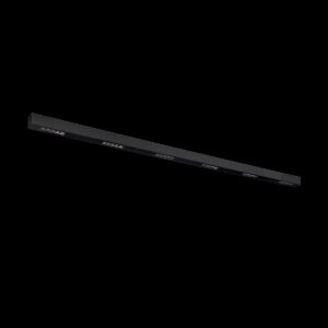 Q-LINE®, LED Indoor Deckenaufbauleuchte, 2 m, BAP, schwarz, 3000 K