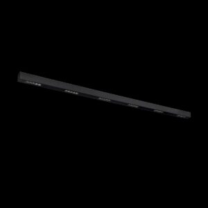 Q-LINE®, LED Indoor Deckenaufbauleuchte, 2 m, BAP, schwarz, 4000 K