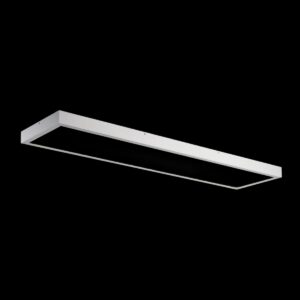 PANEL, 1200x300 mm LED Indoor Deckenaufbauleuchte,4000 K, silbergrau