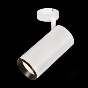 NUMINOS® XL CL, DALI, Deckenaufbauleuchte, 4000 K, 27 Watt, DALI, 36°, matt weiß / matt schwarz