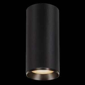 NUMINOS® XL CL, PHASE, Deckenaufbauleuchte, 3000 K, 28 Watt, Phasenabschnitt, 36°, matt schwarz