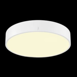 MEDO® PRO 40, Wand- und Deckenaufbauleuchte, rund, 3000/4000 K, 19 W, Phasenabschnitt, 110°, weiß