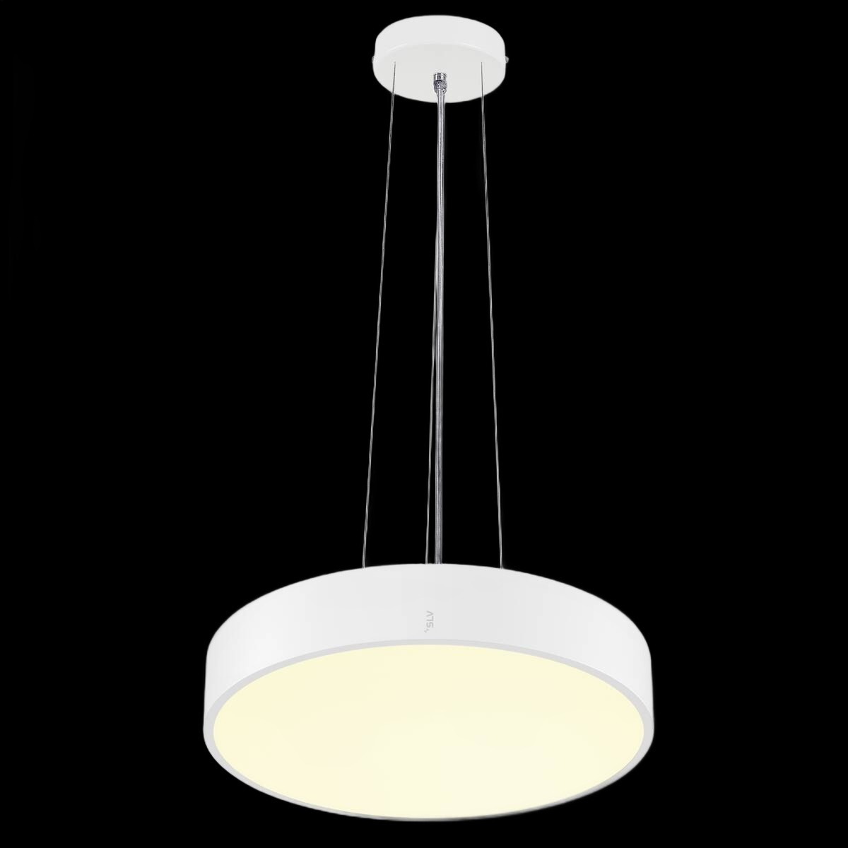 MEDO® PRO 40, Wand- und Deckenaufbauleuchte, rund, 3000/4000 K, 19 W, Phasenabschnitt, 80°, UGR <19, weiß – Bild 3