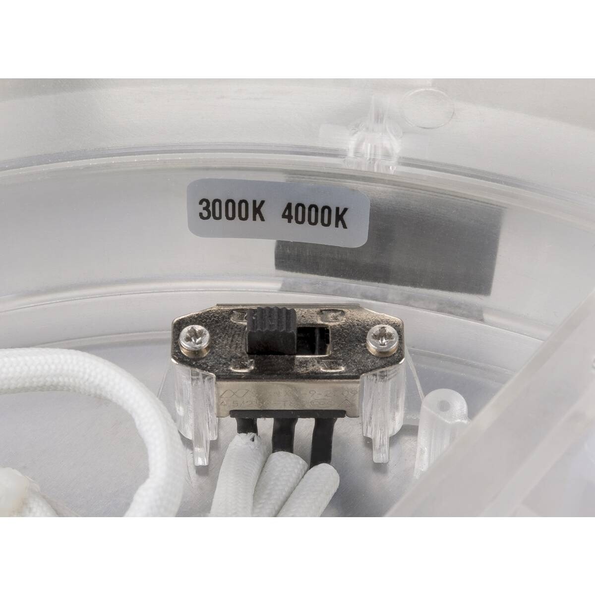 MEDO® PRO 40, Wand- und Deckenaufbauleuchte, rund, 3000/4000 K, 19 W, Phasenabschnitt, 80°, UGR <19, weiß – Bild 4