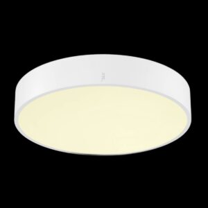 MEDO® PRO 40, Wand- und Deckenaufbauleuchte, rund, 3000/4000 K, 19 W, Phasenabschnitt, 80°, UGR <19, weiß