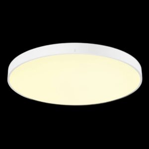 MEDO® PRO 90, Deckenaufbauleuchte, rund, 3000/4000 K, 74 W, Phasenabschnitt, 80°, UGR <19, weiß
