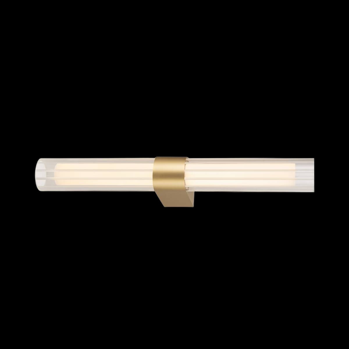 LYGANT double, Wandaufbauleuchte, 3000 K, 11 W, messing – Bild 2