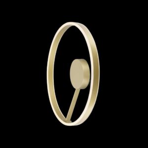 ONE, Wand- und Deckenaufbauleuchte, rund, 2700/3000 K, 23 W, PHASE, 130°, messing