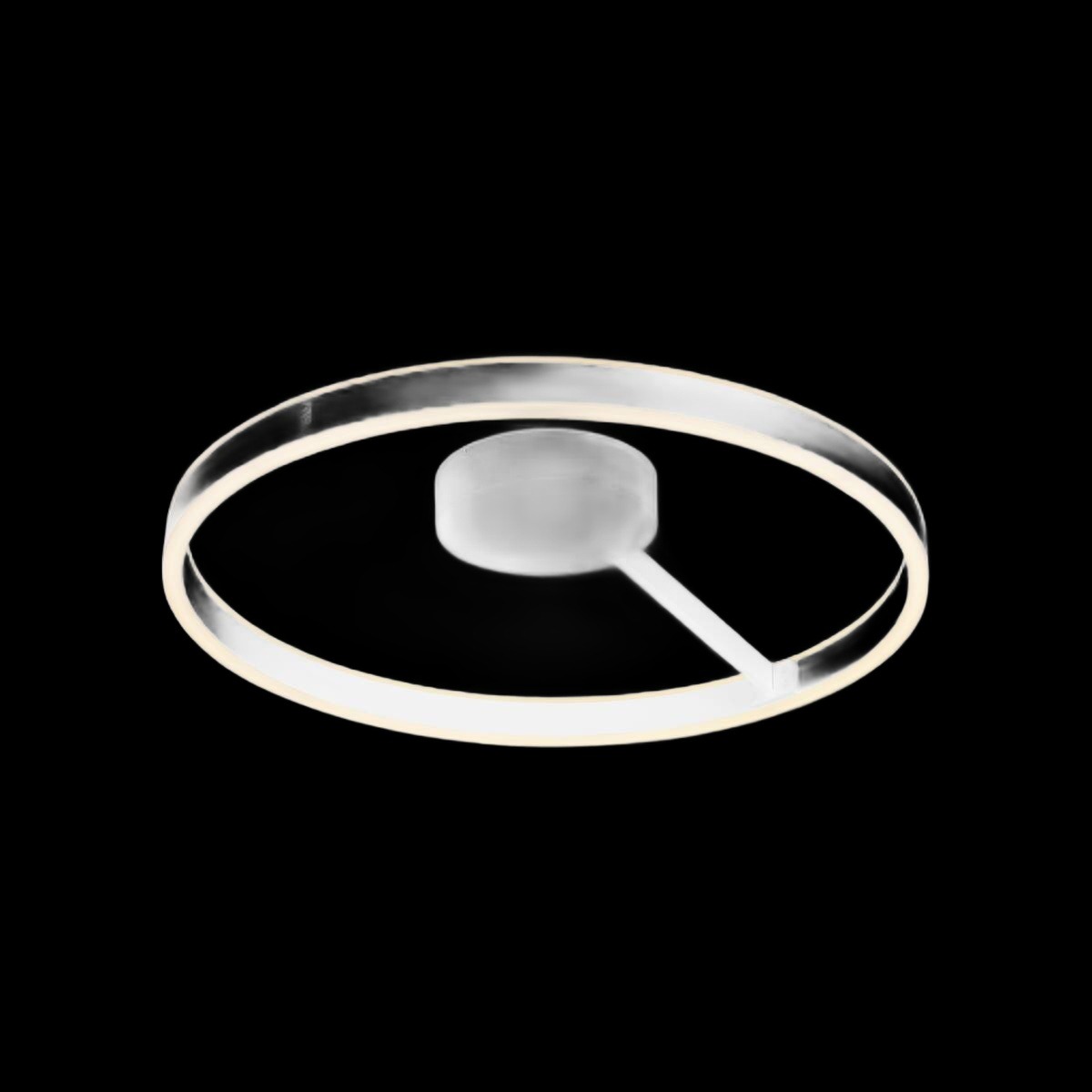ONE, Wand- und Deckenaufbauleuchte, rund, 2700/3000 K, 23 W, PHASE, 130°, weiß