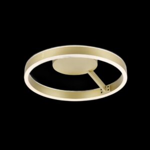 ONE, Wand- und Deckenaufbauleuchte, rund, 2700/3000 K, 14 W, DALI, Touch, 130°, messing