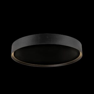 DECONA 42, Deckenaufbauleuchte, rund, 2700/3000 K, 23 W, PHASE, schwarz