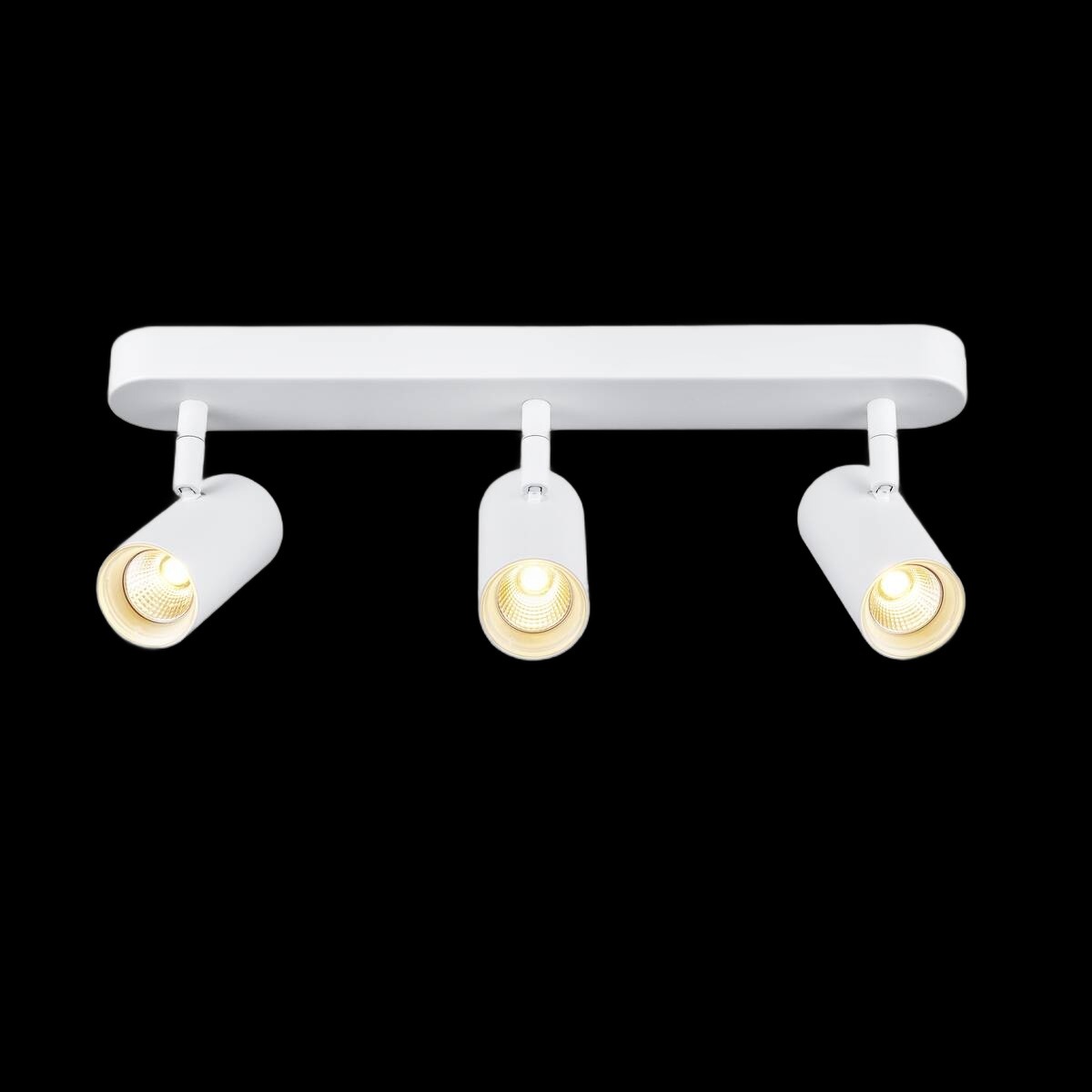 NOBLO®, Wand- und Deckenaufbauleuchte, triple, rund, 2700 K, 19 W, PHASE, 32°, weiß